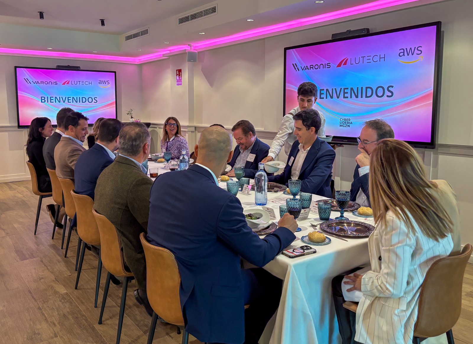 Almuerzo ejecutivo - CyberLideria MGZN & Varonis & Lutech 2